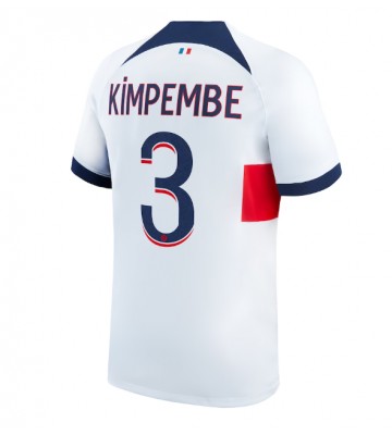 Paris Saint-Germain Presnel Kimpembe #3 Koszulka Wyjazdowych 2023-24 Krótki Rękaw